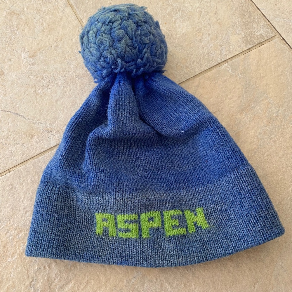 Vintage Aspen wool hat